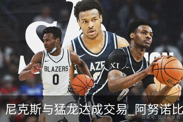 尼克斯与猛龙达成交易 阿努诺比与巴雷特互换